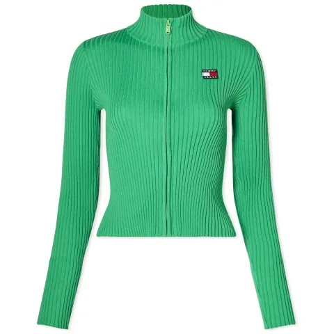 Badge Zip Knitted Jumper