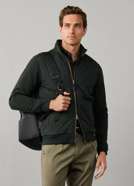 Hackett Travel Hybrid Full Zip Sweat