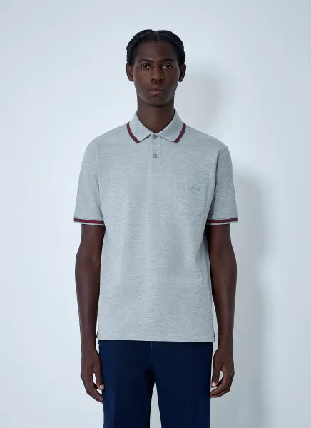 Logo Motif Polo Shirt