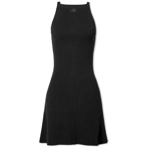 Rib Knit Mini Dress
