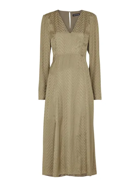 Whistles Jacquard Zig Zag Print Dress