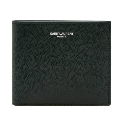 Grain Leather Billfold Wallet