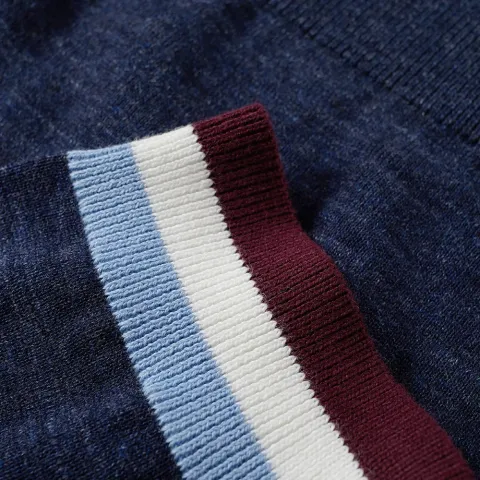 Fred Perry Stripe Cuff Knitted Polo