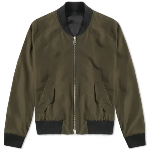 AMI Nylon Bomber Jacket