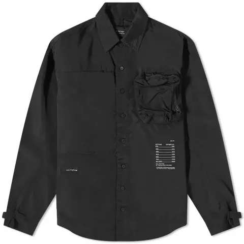 Pocket Detail Nylon Overshirt