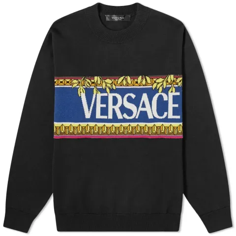 Logo Crew Knit