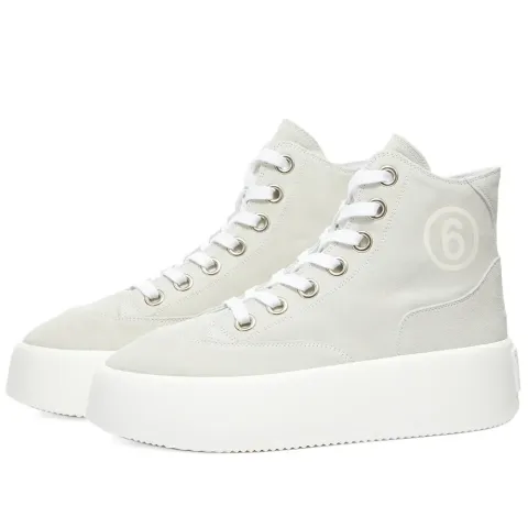 MM6 High Top Sneakers With Logo
