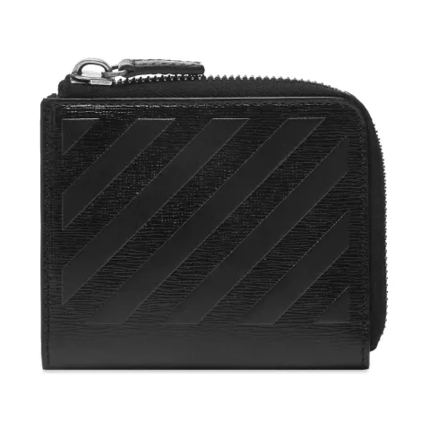 3D Diag Saff Zip Wallet