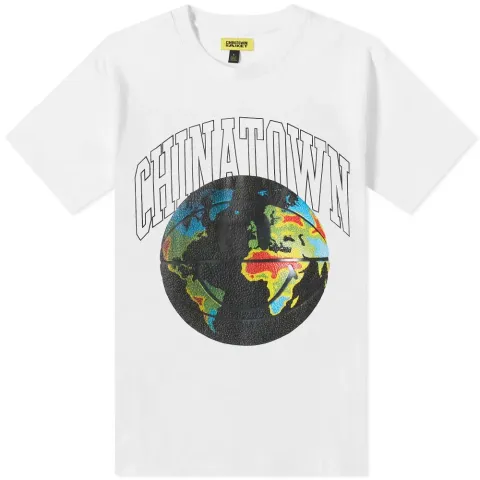 Chinatown Market Smiley Global Citizen Basketball T-Shirt