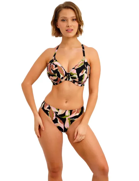Freya Ocean Avenue Printed High Leg Bikini Bottoms Multi