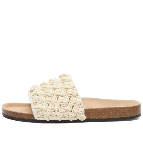 JW Anderson Crochet Sliders