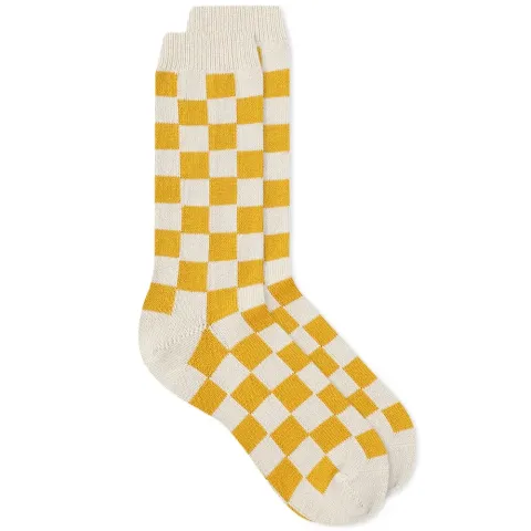 Checkerboard Crew Sock