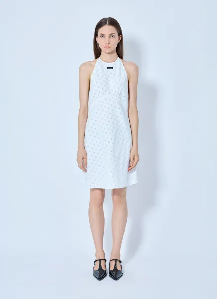 Cady Eyelet Lace Mini Dress