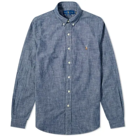 Button Down Dark Indigo Shirt