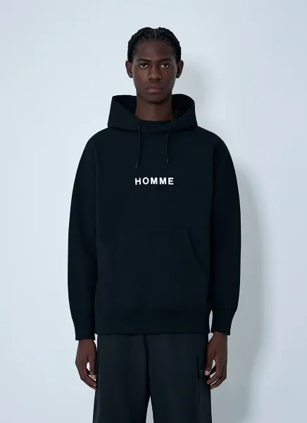 Embroidered Logo Hooded Sweatshirt