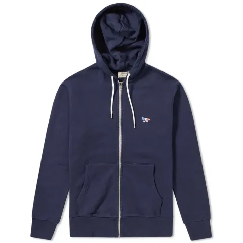 Maison Kitsuné Tricolour Fox Zip Hoody
