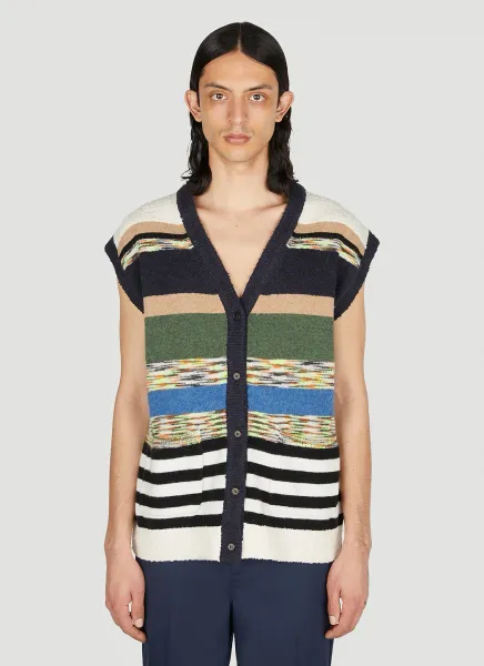 Alert And Fresh Sleeveless Cardigan