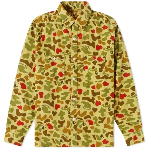 Duck Camo Flannel Shirt