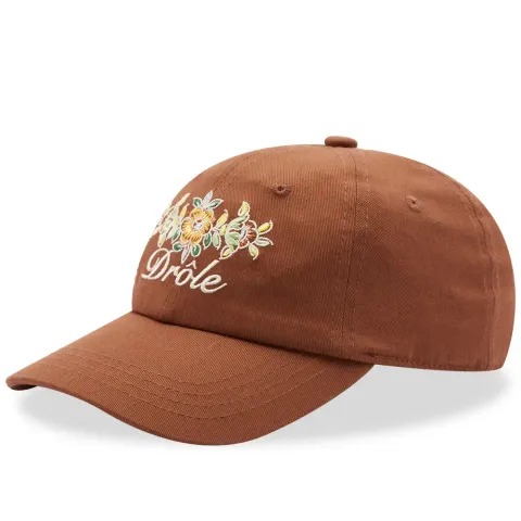 Drôle de Monsieur Floral Logo Cap