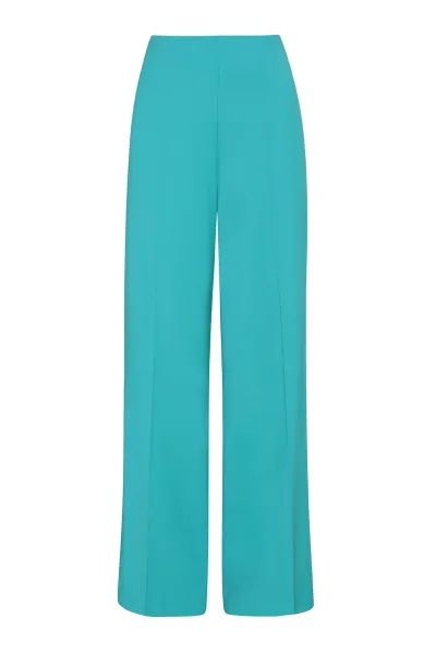 Paloma Trousers in Topaz Wool Faille