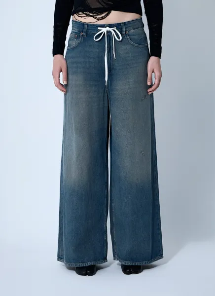 Drawstring Jeans