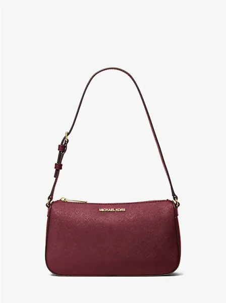 Michael Kors Jet Set Medium Saffiano Leather Pochette