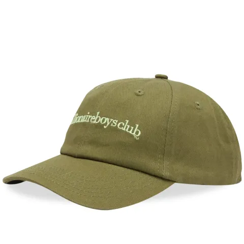 Serif Logo Curved Visor Cap
