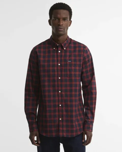 BARBOUR Windsor Tailored Checked Long-Sleeved Shirt