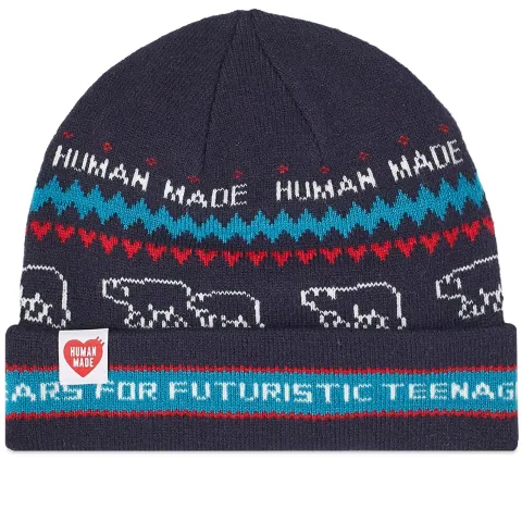 Jacquard Beanie
