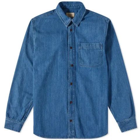 Nudie Hebbe Denim Shirt