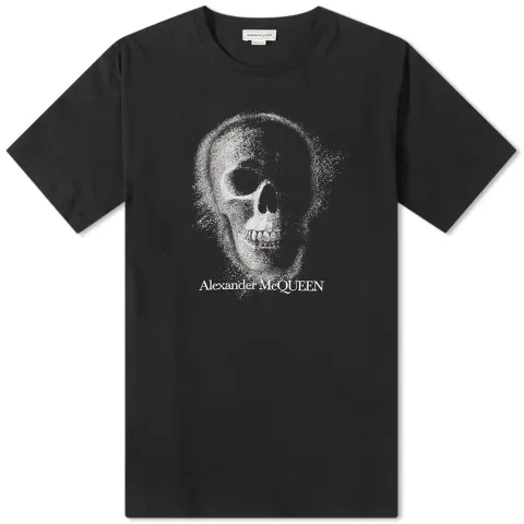Skull Print Logo Tee