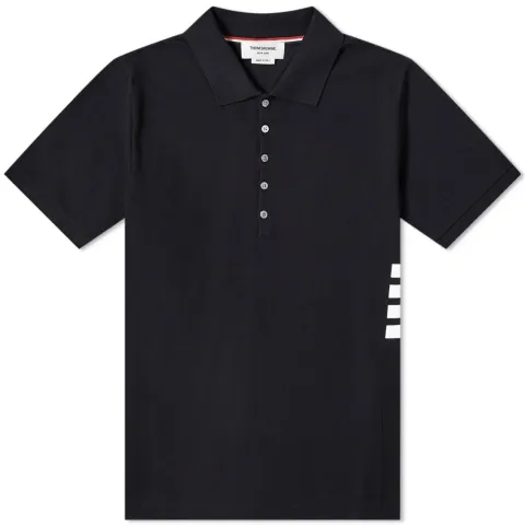 Side Four Bar Pique Polo