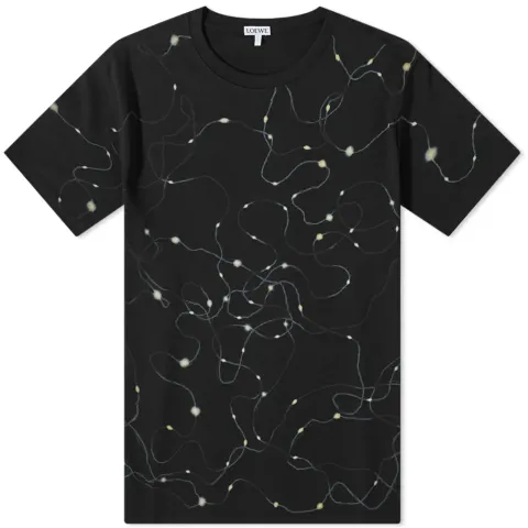 Lights Print T-Shirt