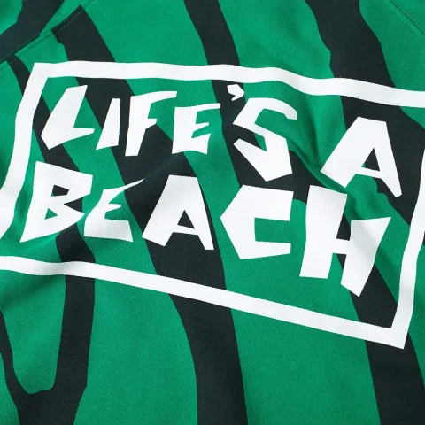 Life's a Beach Jungle Print Crew Sweat