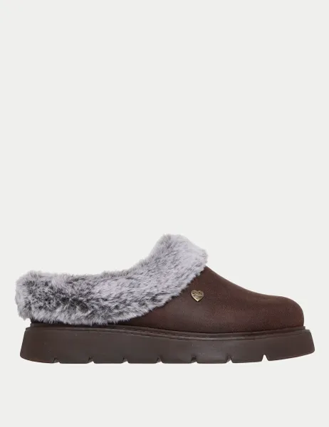 Skechers BOBS Keepsakes Lite Mules Dark Brown