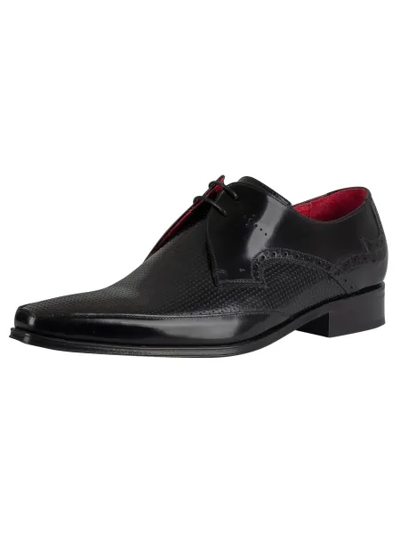 Jeffery West Polished Leather Shoes