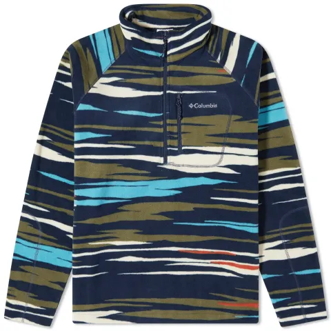Fast Trek Printed Half Zip Fleece