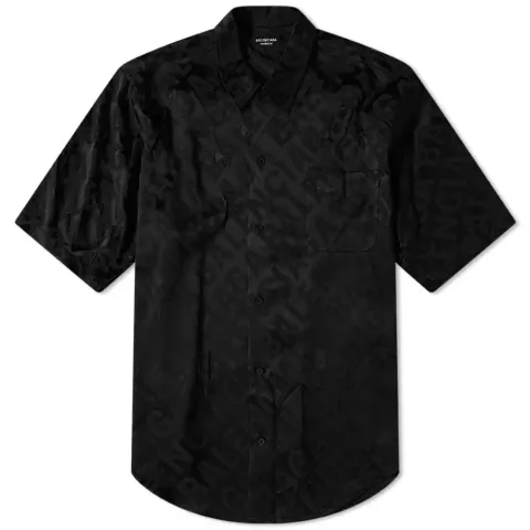 Short Sleeve Fluid Logo Shirt