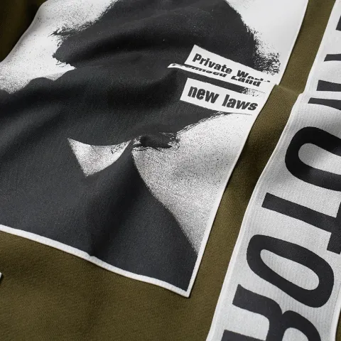 x Travis Scott Prototype Print Crewneck