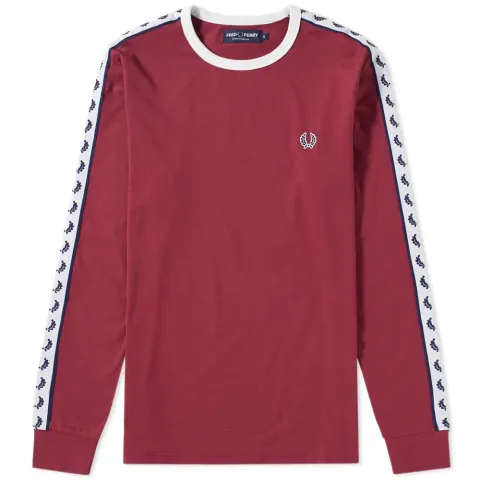 Fred Perry Long Sleeve Taped Ringer Tee