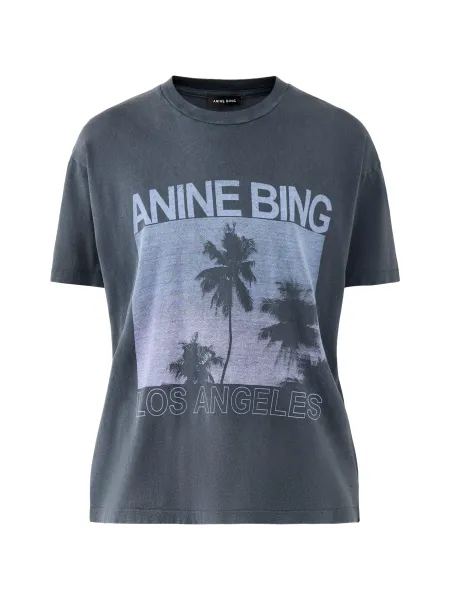 Anine Bing Cade Palms Graphic T-Shirt