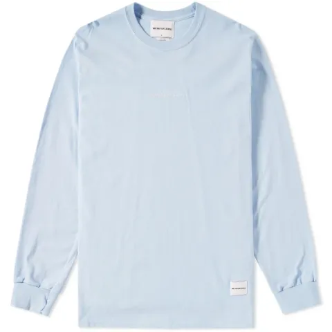 Long Sleeve Embroidered Logo Tee