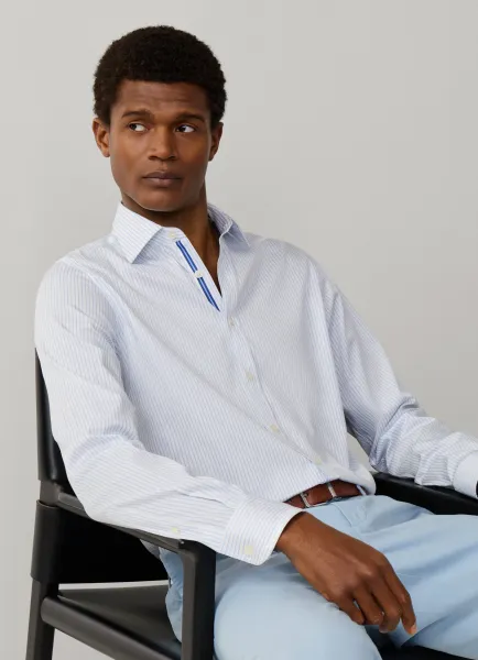 Classic Fit Twill Selvedge Shirt