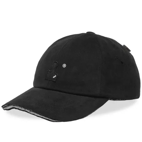 Embroidered Button Cap