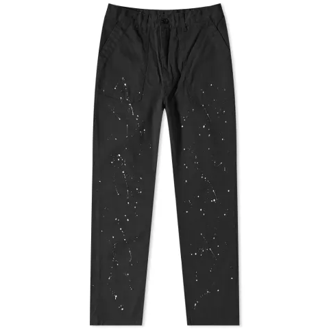 Painted Cotton Fatigue Pant