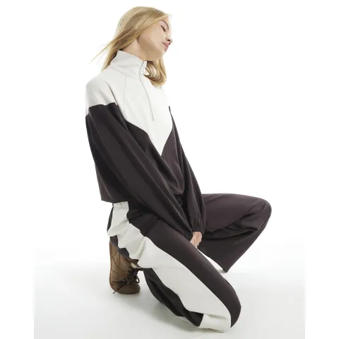 River Island Premium Colour Blocked Track Top