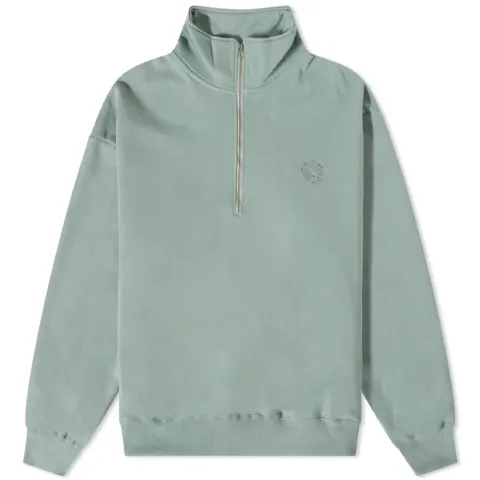 Circle Logo Quarter Zip Sweat