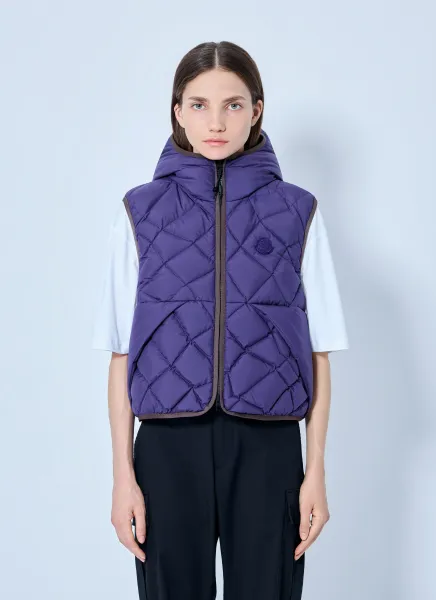 Moncler Arinella Hooded Down Gilet
