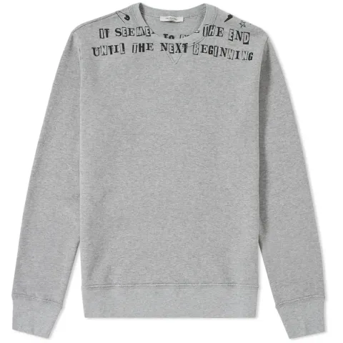 Jamie Reid Punk Poem Crew Sweat