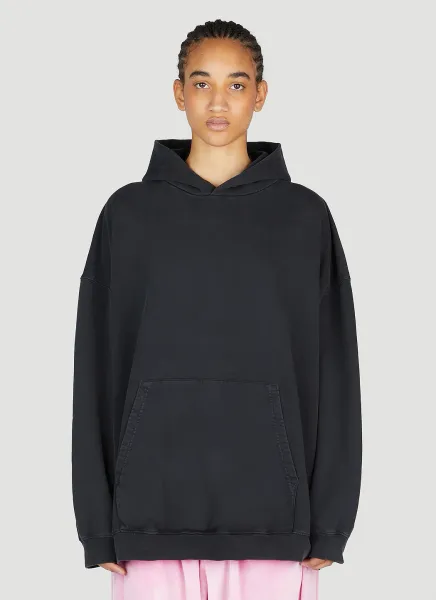 Large Fit Hooded Sweatshirt